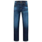 MAC Jeans Rick Vintage Denim Jeans - Donkerblauw Authentiek 3D Gebruikt