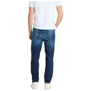 MAC Jeans Rick Vintage Denim Jeans - Donkerblauw Authentiek 3D Gebruikt