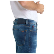 MAC Jeans Rick Vintage Denim Jeans - Donkerblauw Authentiek 3D Gebruikt