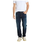 MAC Jeans Rick Vintage Denim Jeans - Donkerblauw Authentiek Gebruikt