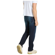 MAC Jeans Rick Vintage Denim Jeans - Donkerblauw Authentiek Gebruikt
