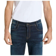 MAC Jeans Rick Vintage Denim Jeans - Donkerblauw Authentiek Gebruikt