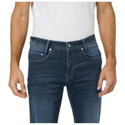 MAC Jeans Ultimate Driver Jeans - Blauw Zwart Authentieke wassing