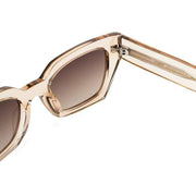 MessyWeekend Luna Sunglasses - Champagne Yellow/Brown