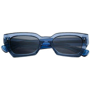 MessyWeekend Luna Sunglasses - Transparent Blue/Grey