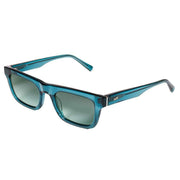 MessyWeekend New Dylan Sunglasses - Monochrome Blue/Gradient Green