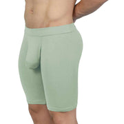 Obviously EliteMan Boxer Brief 9inch Leg - Mint Green