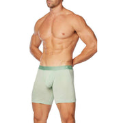 Obviously PrimeMan Boxer Brief 6inch Leg - Mint Green