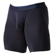 Obviously PrimeMan Boxer Brief 9inch Leg - Charcoal Black