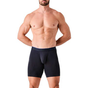 Obviously PrimeMan Boxer Brief 9inch Leg - Charcoal Black