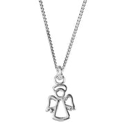 Orton West Guardian Angel Pendant  - Silver