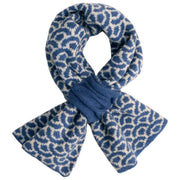 Poeder Agatha Cosy Sjaal - Denim Mix Blauw