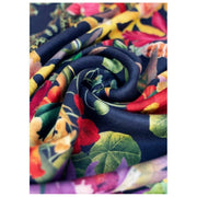 Poeder Botanische Caleidoscoop Lux Print Sjaal - Meerkleurig