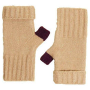 Powder Cassia Wrist Warmers - Cream