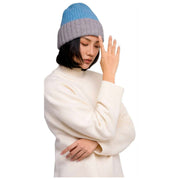 Poeder Emily Beanie Muts - Denim Blauw