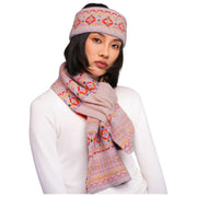 Poeder Fair Isle Hoofdband - Crème Mix