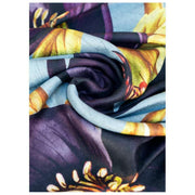 Poeder Helleborus Lux Print Sjaal - Blauw