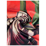 Poedertulp Wollen Omslagdoek - Rood