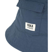 Roka Bedford Recycled Nylon Bucket Hat - Deep Blue