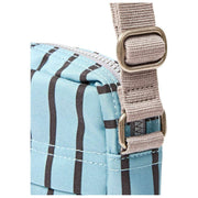Roka Bond crossbodytas van gerecycled canvas - blauwe streep