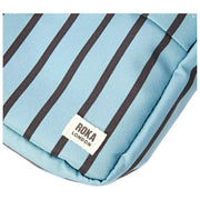 Roka Bond crossbodytas van gerecycled canvas - blauwe streep