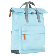 Roka Canfield B Medium Recycled Nylon Backpack - Canal Blue