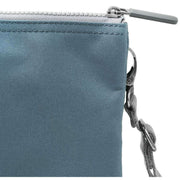 Roka Carnaby XL Recycled Canvas Crossbody Bag - Airforce Blue