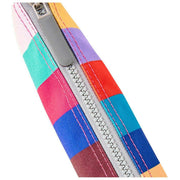 Roka Carnaby XL crossbodytas van gerecycleerd canvas - brede strepen, meerkleurig