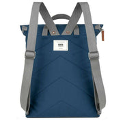 Roka Finchley A Large Sustainable Canvas Backpack - Deep Blue