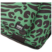 Roka Gatwick medium plunjezak van gerecycled canvas - artisjokgroen