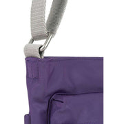 Roka Kennington M Medium Recycled Nylon Crossbody Bag - Majestic Purple