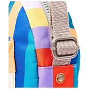 Roka Paddington B crossbodytas van gerecycled canvas - brede strepen, meerkleurig