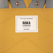 Roka Waterhouse Medium Recycled Canvas Field Backpack - Flax Yellow