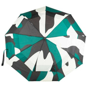 Roka Waterloo Recycled Nylon Umbrella - Urban Rose Camo Green