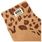 Roka Wembley Anke Sokken - Savannah Leopard Zandbeige