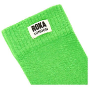 Roka Wimbledon Crew Sokken - Online Lime