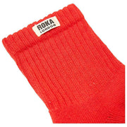 Roka Windsor Solid Crew Sokken - Cranberry Rood