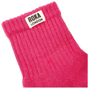 Roka Windsor Solid Crew Sokken - Granita Rood