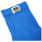 Roka Windsor Solid Crew Sokken - Malibu Blauw