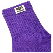 Roka Windsor Solid Crew Sokken - Paars
