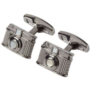 Simon Carter Vintage Camera Manchetknopen - Zilver
