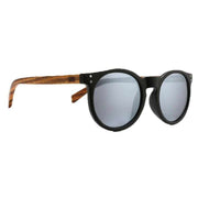 SOEK Sorrento Sunglasses - Black/Walnut Wood