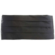 Sophos Plain Satin Cummerbund - Black