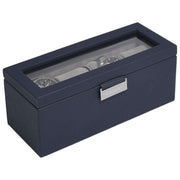 Stackers 4-delige horlogedoos - Marineblauw
