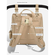 Stackers Babyverschoonrugzak - Camel Tan