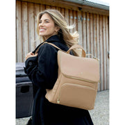 Stackers Babyverschoonrugzak - Camel Tan