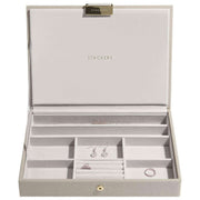 Stackers Klassieke set van 4 sieradendoosje - Taupe Beige