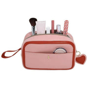 Stackers Heart Cosmetic Tasje - Roze/Rood