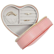 Stackers Heart Travel Sieradendoosje - Roze