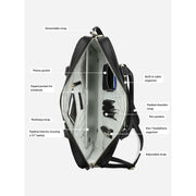 Stackers Laptoptas - Zwart